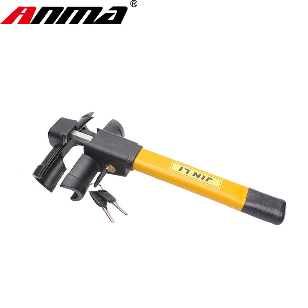 ANMA 113024 Car Steering Wheel Lock - Universal Anti-Theft Security Lock